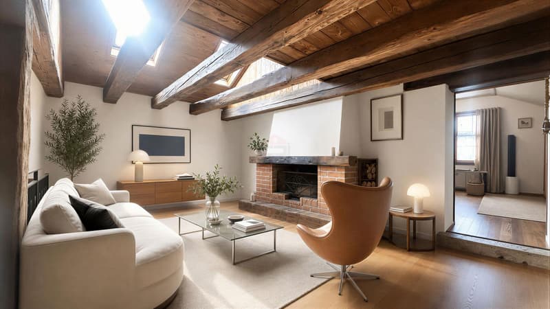 Authentique demeure villageoise de 8,5 pièces avec jardin arboré (4)
