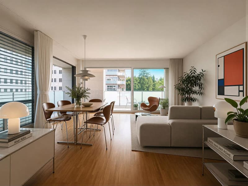 Appartement lumineux avec vaste terrasse au coeur de La Gradelle (2)