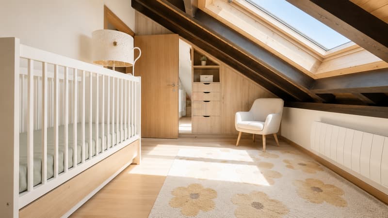 Charmant duplex familial entièrement rénové au coeur de Chavannes-de-Bogis (10)