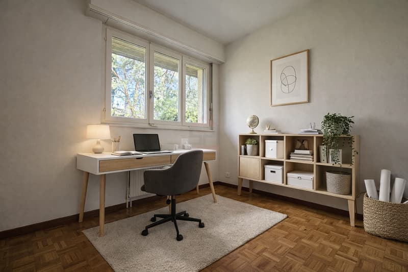 Élégante villa individuelle aux volumes généreux sur parcelle arborée de 1'088 m² (9)