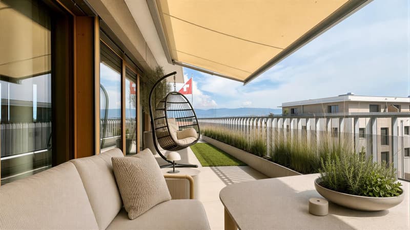 CASATAX - Magnifique attique de 3 pièces avec terrasse périphérique (1)