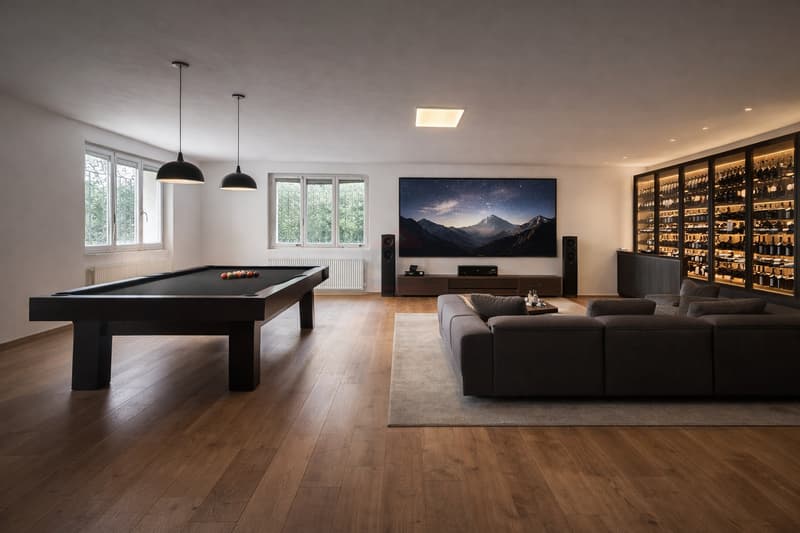 Élégante villa individuelle aux volumes généreux sur parcelle arborée de 1'088 m² (12)