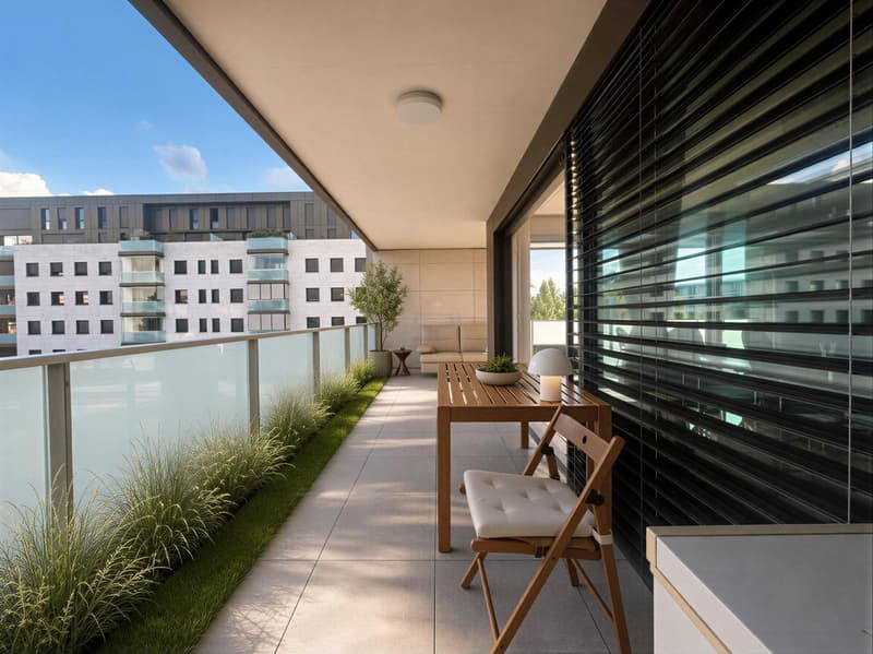 Appartement lumineux avec vaste terrasse au coeur de La Gradelle (3)