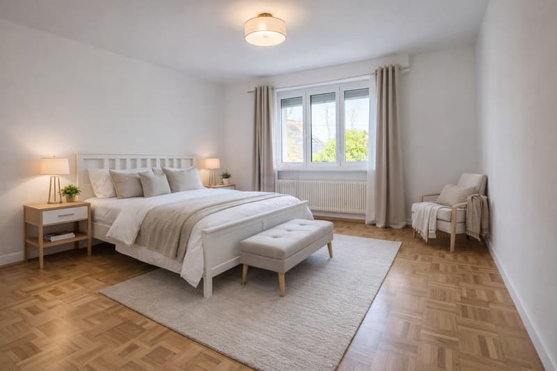 Élégante villa familiale avec grand jardin plat et fort potentiel à Founex (9)