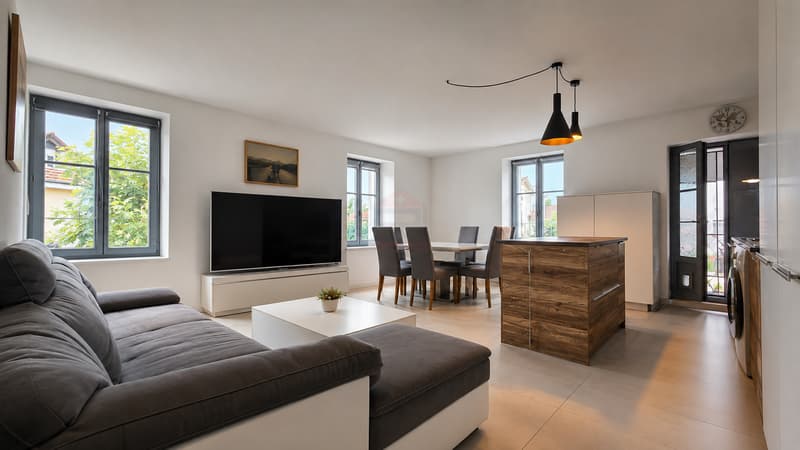 Entre nature et Genève ? Magnifique 5 pièces avec balcon (1)
