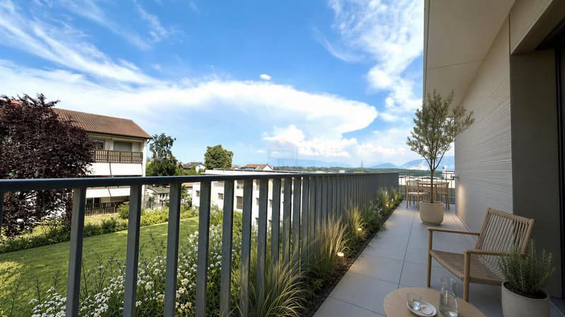 CASATAX - Magnifique attique de 3 pièces avec terrasse périphérique (7)