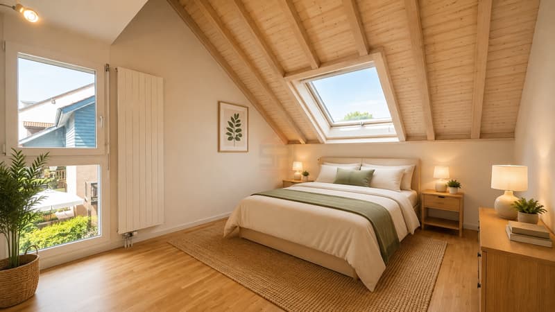 Rare à Plan-les-Ouates ? Duplex 6 pièces de 133m² avec jardin privatif (4)