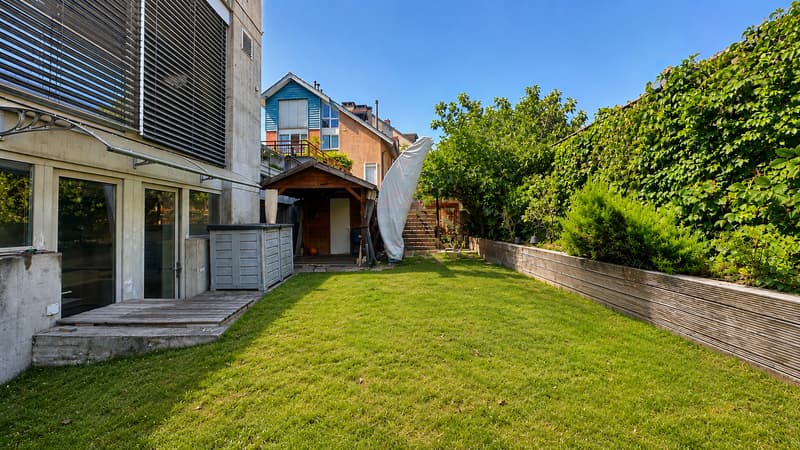 Rare à Plan-les-Ouates ? Duplex 6 pièces de 133m² avec jardin privatif (9)
