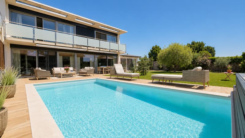 Villa contemporaine de prestige aux portes de Genève (1)