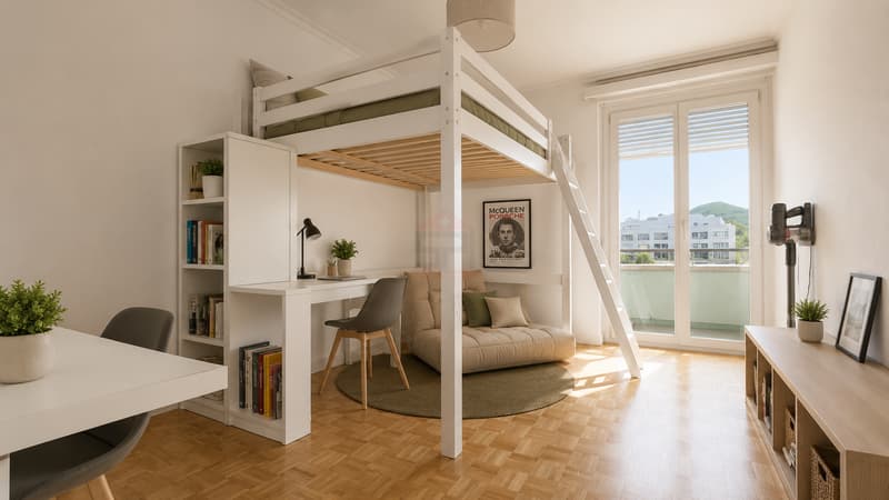 Champel | Élégant 5 pièces avec vues dégagées et balcons (8)