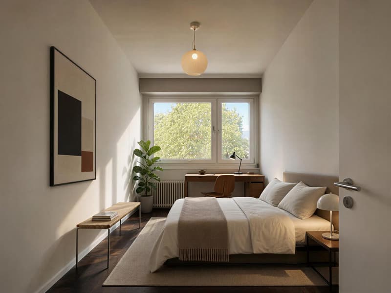 Superbe 5 pièces rénové avec balcon de 16 m² (4)