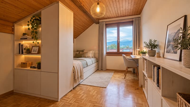Bernex | Ensemble immobilier de deux villas indépendantes sur parcelle de + 1'000 m² (6)