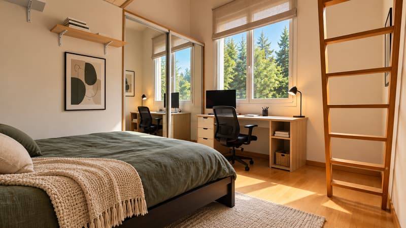 Magnifique appartement de 5 pièces aux volumes atypiques et à la luminosité exceptionnelle (8)