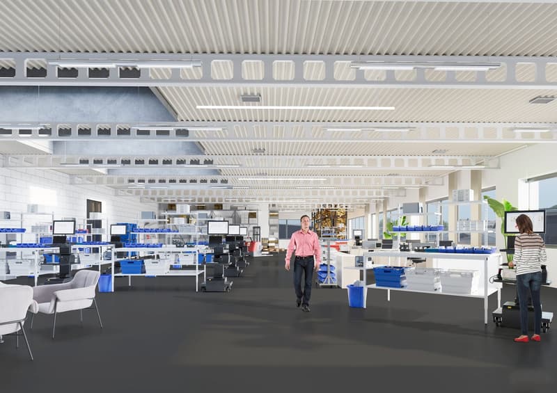 Immeuble commercial et industriel moderne avec espaces de bureau à Bischofszell (3)