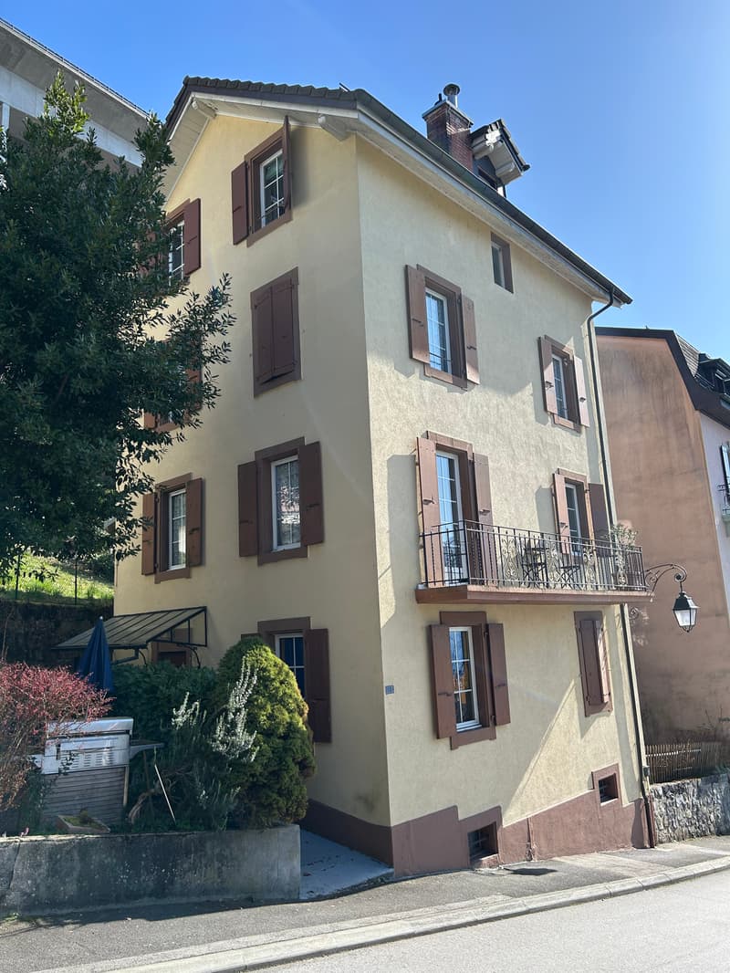 Immeuble de rendement proche de Montreux avec vue sur le lac – 3 appartements, jardins, terrasses (3)