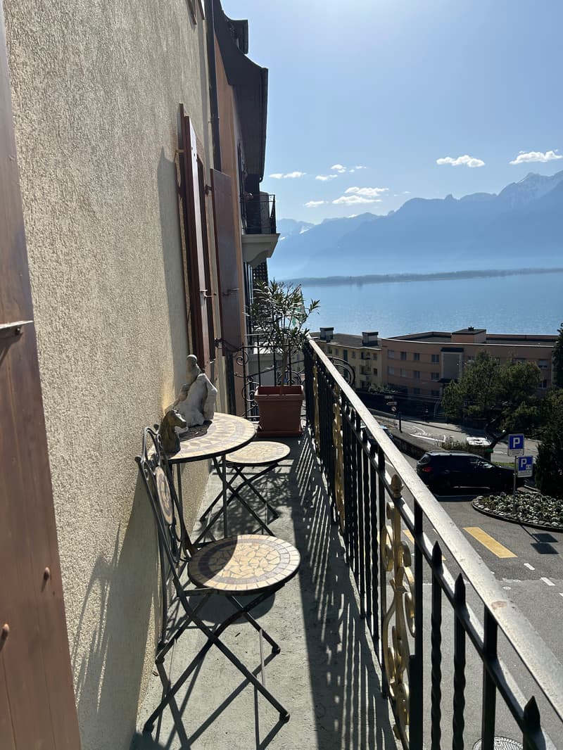 Immeuble de rendement proche de Montreux avec vue sur le lac – 3 appartements, jardins, terrasses (7)