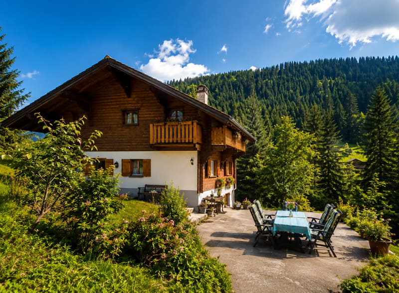 Chalet de caractère à Morgins – Vue imprenable et grand confort (2)