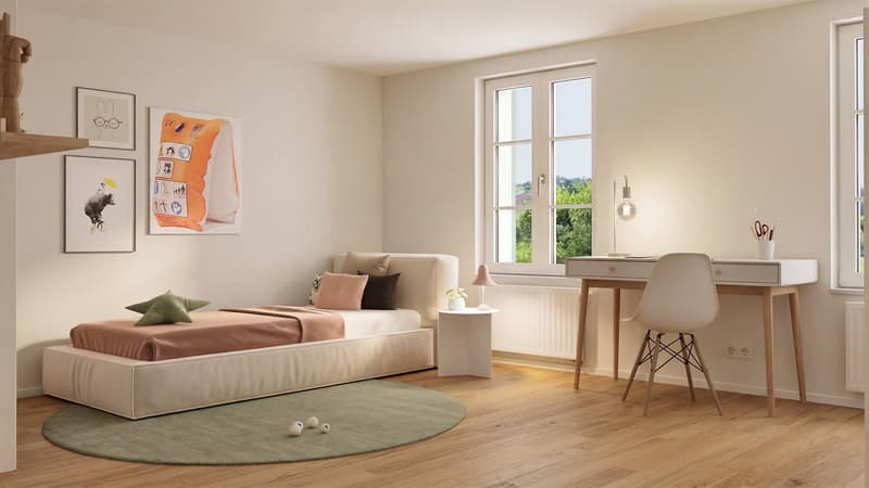 Maison unifamiliale de 6,5 pièces dans une ferme avec un grand jardin à Lüterswil (Bucheggberg) (7)