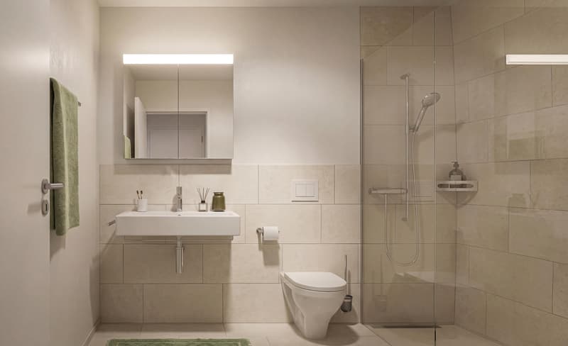 Appartement en propriété de 3,5 pièces dans un immeuble neuf avec vue panoramique à Lüterswil (Bucheggberg) (7)