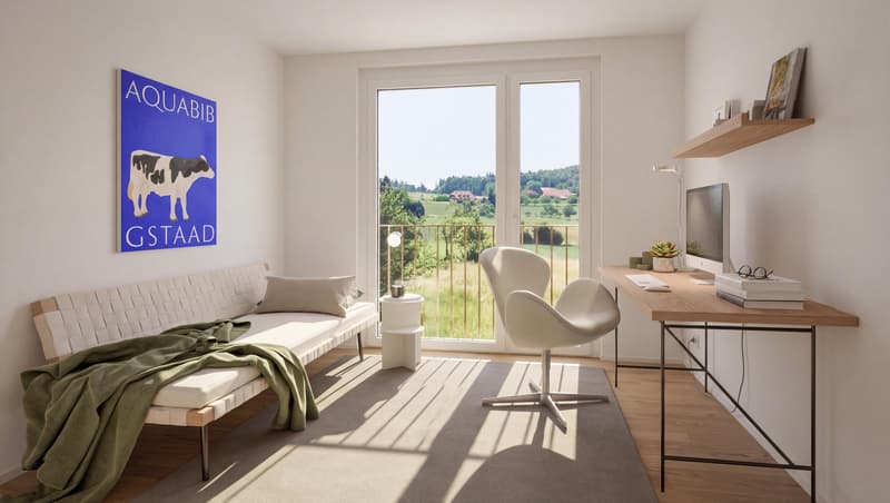 Appartement en propriété de 3,5 pièces dans un immeuble neuf avec vue panoramique à Lüterswil (Bucheggberg) (12)
