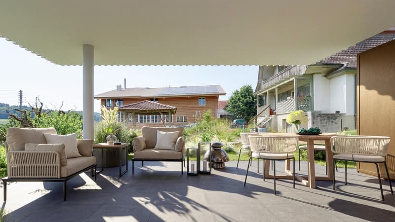 Appartement neuf de 2,5 pièces avec vue loin à Lüterswil (Bucheggberg) (10)