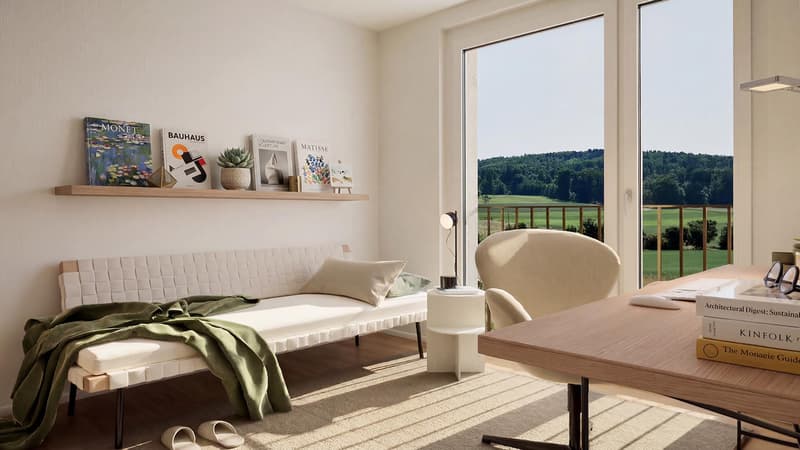 Appartement en propriété de 4,5 pièces avec vue lointaine à Lüterswil (Bucheggberg) (6)