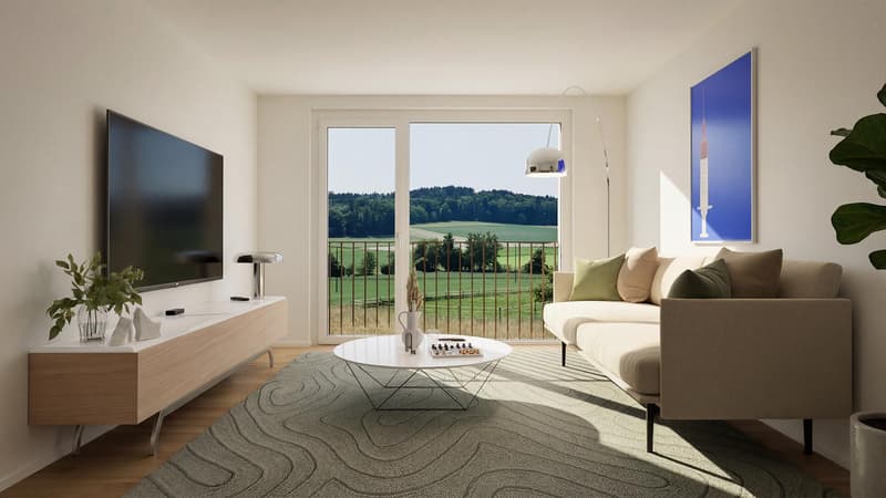 Appartement en propriété de 4,5 pièces avec vue lointaine à Lüterswil (Bucheggberg) (2)