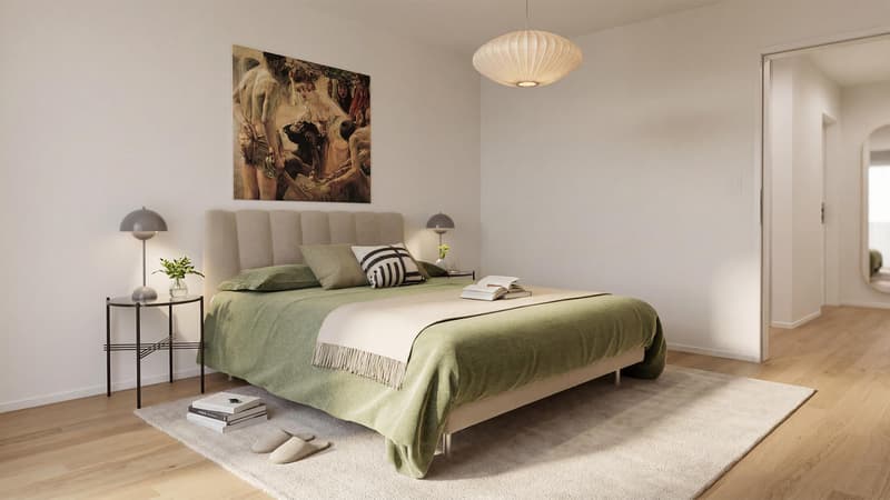 Appartement en propriété de 4,5 pièces avec vue lointaine à Lüterswil (Bucheggberg) (10)