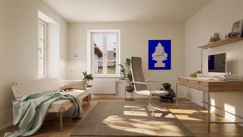 Appartement de rénovation 2,5 pièces avec intimité à Lüterswil (Bucheggberg) (5)