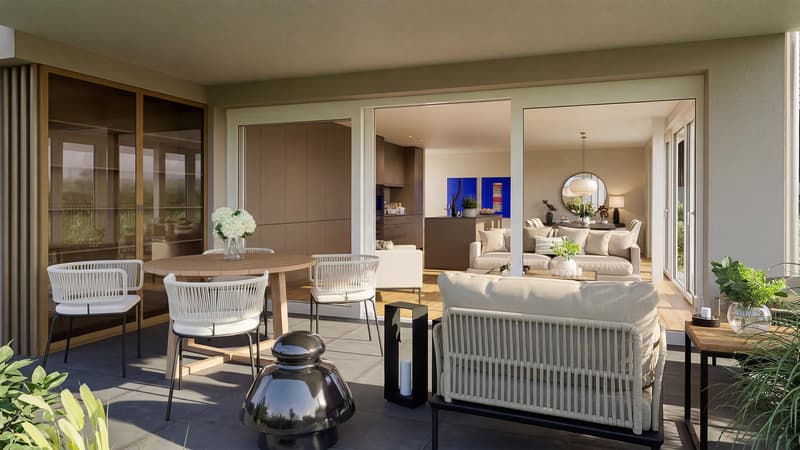 Appartement neuf de 4,5 pièces avec vue lointaine à Lüterswil (Bucheggberg) (5)