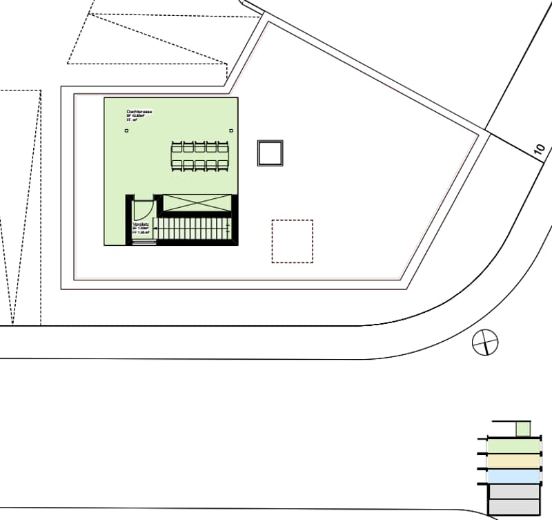 RESERVIERT: Exklusive 3.5 Zimmer Attika Wohnung mit Studio und grossem Dachgarten (20)