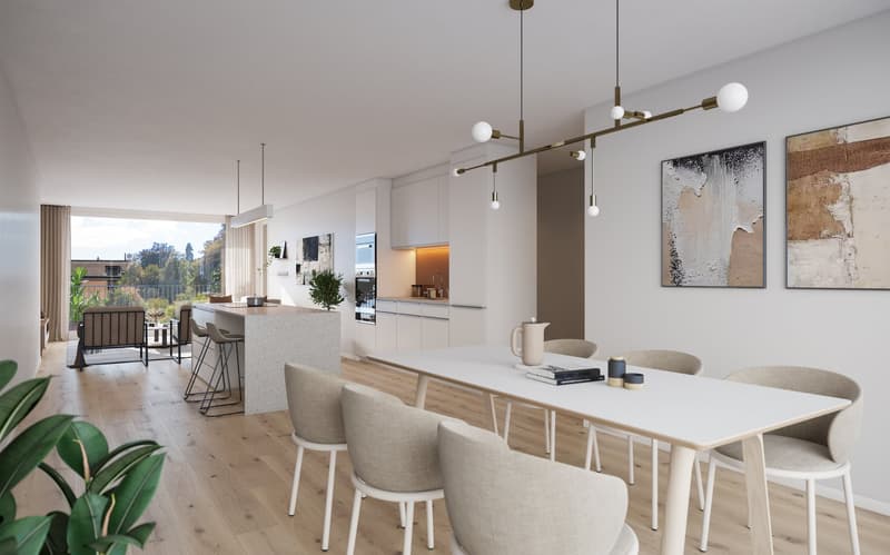 Erstbezug NEUBAU: moderne 4.5-Zimmer-Wohnung an ruhiger Lage in Liestal (2)