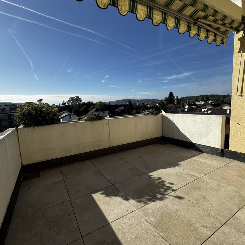 Ausblick Balkon