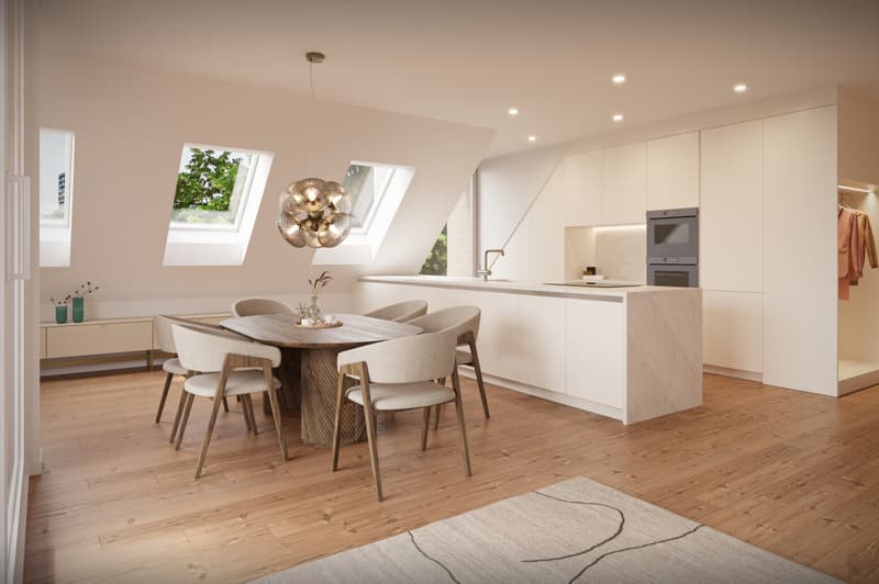 Neubau 3.5-Zimmer-Dachwohnung mit Balkon in Zürich Altstetten (1)