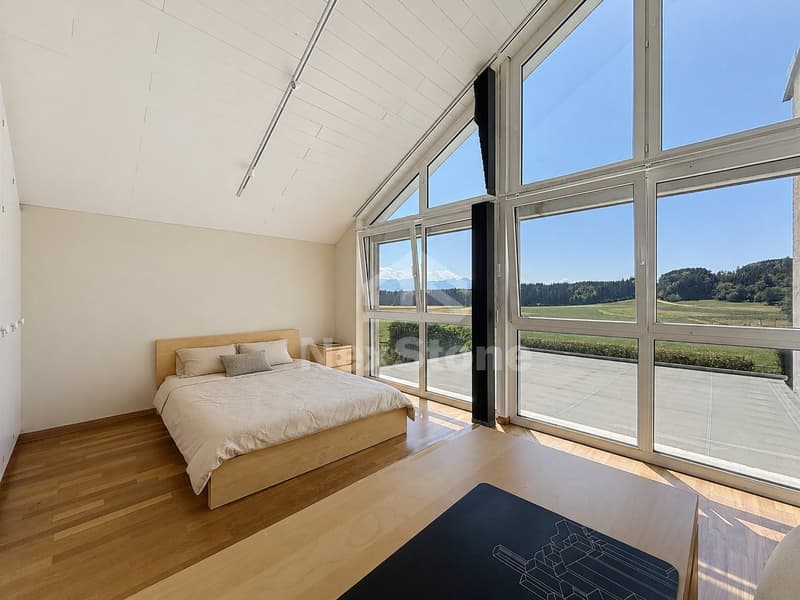 Maison individuelle de 7.5 pièces avec belle vue dégagée sur les montagnes (10)
