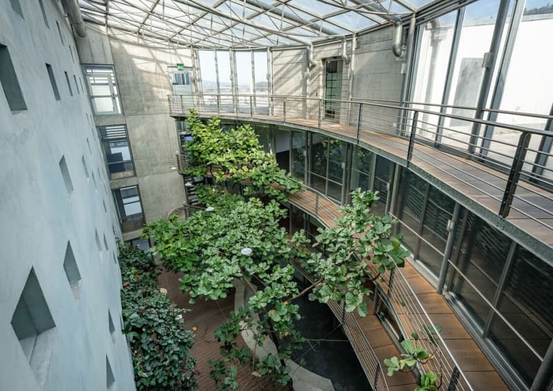 Lichthof von oben | Industriestrasse 42