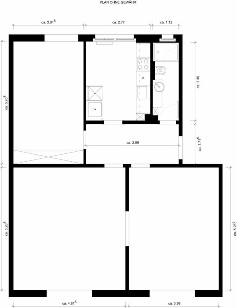 Hochwertig saniert & zentral - 3.5-Zimmerwohnung in Biel (8)
