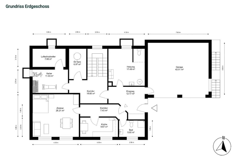 6.5-Zi.-EFH mit separater 1.5-Zi.-Einliegerwohnung | Gartenparadies & Weitsicht (13)