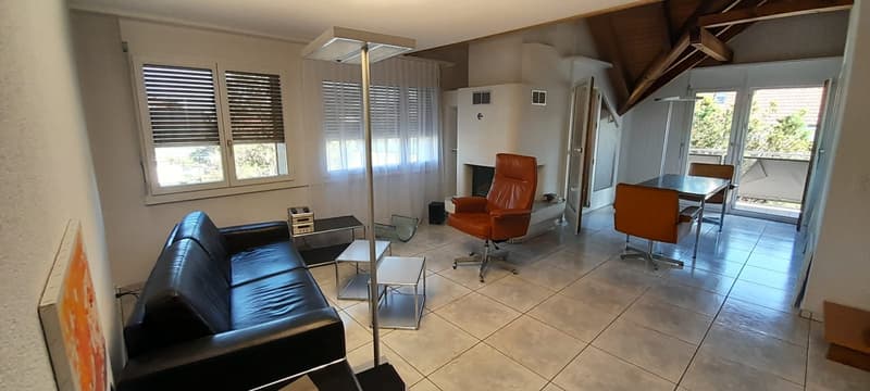 4.5-Zi.-Dachwohnung mit Cheminée kaufen in Messen (SO) (3)