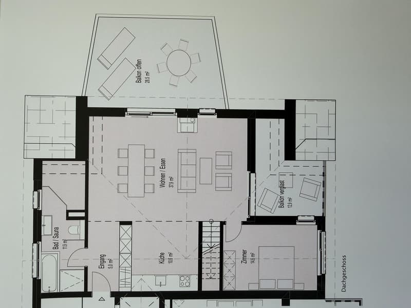 2.5 Zimmer Dach-Wohnung mit Galerie (9)
