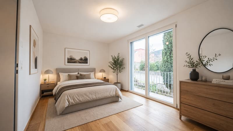 Neuwertige 3.5‑Zimmer-Erdgeschosswohnung mit Minergie und Terrasse in Ettingen (4)