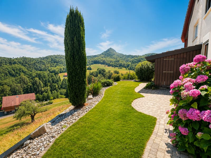 Garten mit Weitblick