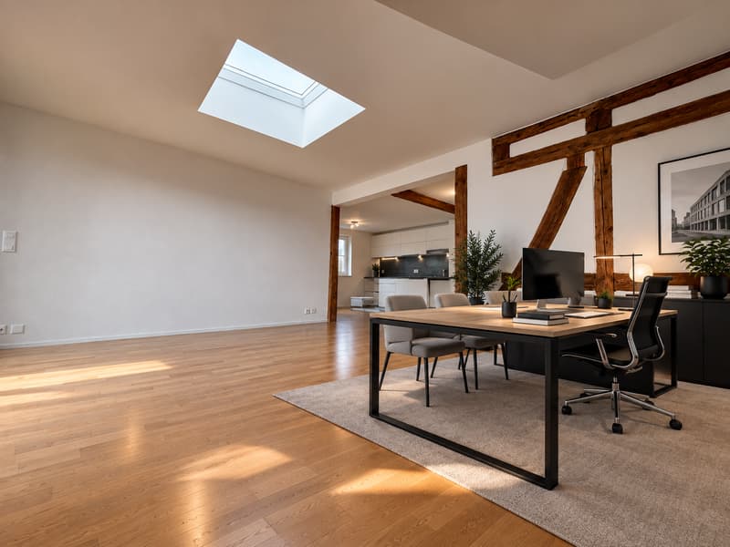 Helles 4.5-Zimmer Büro im Zentrum von Oberwil zu vermieten (2)