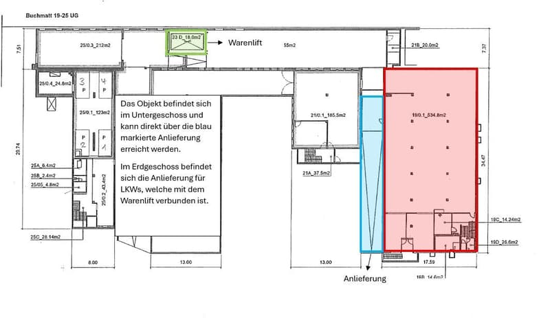 Central storage space in the Burgdorf industrial zone (3)