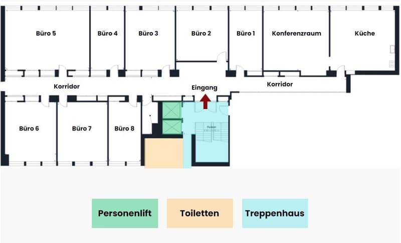 Zentrale Büro- und Gewerbefläche mit Blick auf die Aare (2)