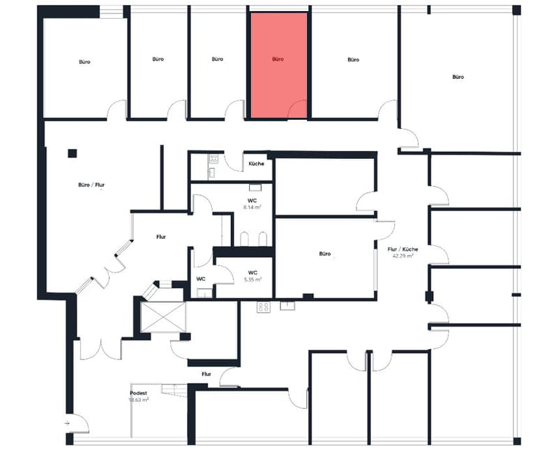 Einzel/ Doppelbüro in Baar zu vermieten (Copy) (2)