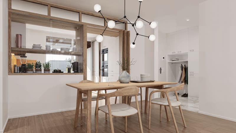 NUR NOCH EINE 3.5 Zimmerwohnung im 4.OG: Edle und helle Wohnung mit ZWEI Balkonen (10)