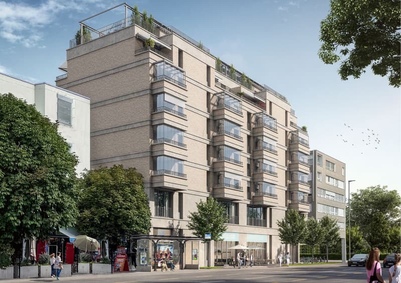 3.5 Zimmerwohnung mit ZWEI Balkonen in 10 min am Hauptbahnhof Zürich!! (9)