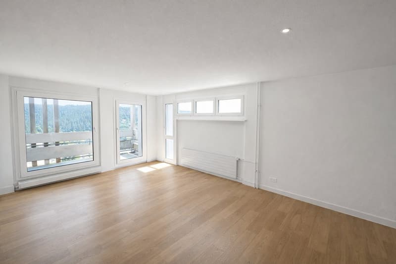 Appartement 2.5 pièces au 9ème étage avec vue panoramique au Locle (2)