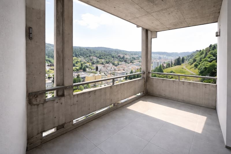 Appartement 3.5 pièces au 10ème étage avec vue panoramique au Locle (6)